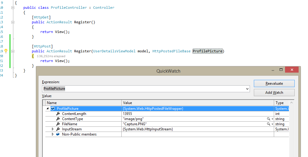 Upload Files In ASP.NET MVC