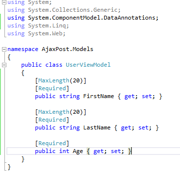 UserViewModel - DotNetXP